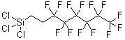 1H,1H,2H,2H-全氟辛基三氯硅烷結(jié)構(gòu)式_78560-45-9結(jié)構(gòu)式