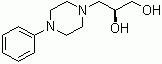 CAS 登錄號：99291-25-5, 左羥丙哌嗪, (S)-3-(4-苯基-1-哌嗪基)-1,2-丙二醇