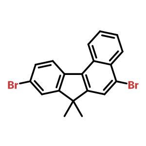 5,9-二溴-7,7-二甲基-7H-苯并(C)芴