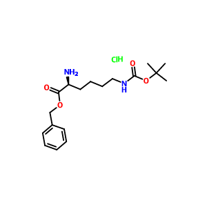 N6-(叔丁氧羰基)-L-賴氨酸芐酯單鹽酸鹽