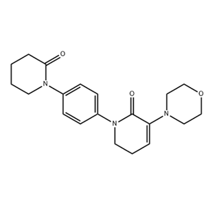 5,6-二氫-3-(4-嗎啉基)-1-[4-(2-氧代-1-哌啶基)苯基]-2(1H)-吡啶酮