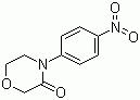 CAS 登錄號(hào)：446292-04-2, 4-(3-氧代-4-嗎啉基)硝基苯, 4-(4-硝基苯基)嗎啉-3-酮