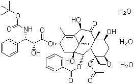 CAS 登錄號：148408-66-6, 三水多烯紫杉醇