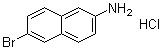 CAS 登錄號：71590-31-3, 6-溴-2-萘胺鹽酸鹽