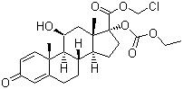 CAS 登錄號：82034-46-6, 氯替潑諾