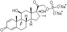 CAS 登錄號(hào)：55203-24-2, 地塞米松磷酸鈉