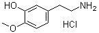 CAS 登錄號：645-33-0, 4-O-甲基多巴胺鹽酸鹽