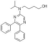 CAS 登錄號(hào)：475086-75-0, 4-[(5,6-二苯基吡嗪基)(異丙基)氨基]-1-丁醇