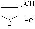 CAS 登錄號(hào)：122536-94-1, (S)-3-羥基吡咯烷鹽酸鹽