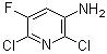 CAS 登錄號：152840-65-8, 2,6-二氯-5-氟-3-吡啶胺