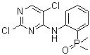 CAS 登錄號：1197953-49-3, 2,5-二氯-N-[2-(二甲基亞膦酰)苯基]-4-嘧啶胺