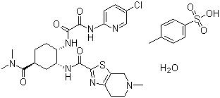 CAS 登錄號(hào)：1229194-11-9, 伊多塞班對(duì)甲苯磺酸鹽一水合物