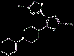 4-(4-氯噻吩-2-基)-5-(4-環(huán)己基哌嗪-1-基)噻唑-2-胺