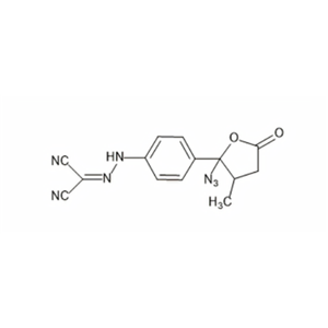 [[4-(2-疊氮基-3-甲基-5-氧代-2-四氫呋喃)苯基]-亞肼基]-丙二腈