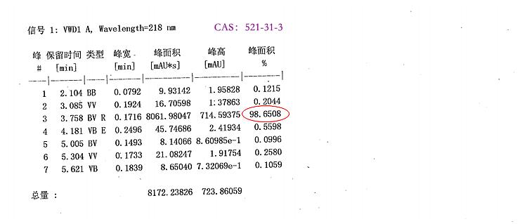 [521-31-3]-98.5% HPLC：98.6508%_750x319.png