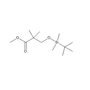 PROPANOIC ACID, 2-((((1,1-DIMETHYLETHYL)DIMETHYLSILYL)METHETHYL)-2-METHYL-,METHYL ESTER