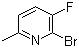 CAS 登錄號(hào)：374633-36-0, 2-溴-3-氟-6-甲基吡啶