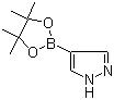 CAS 登錄號(hào)：269410-08-4, 4-吡唑硼酸頻哪醇酯, 吡唑-4-硼酸鳳梨醇酯