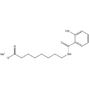 8-(2-羥基苯甲酰胺基)辛酸鈉