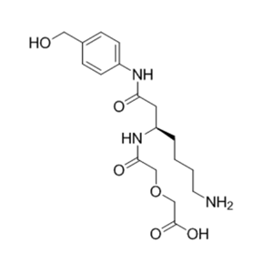 (R)-2-(2-((7-amino-1-((4-(hydroxymethyl)phenyl)amino)-1-oxoheptan-3-yl)amino)-2-oxoethoxy)acetic Acid