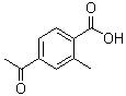 CAS 登錄號：55860-35-0, 4-乙酰基-2-甲基苯甲酸