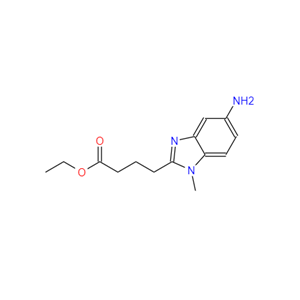 5-氨基-1-甲基-1H-苯并咪唑-2-丁酸乙酯