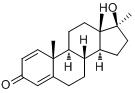 CAS:72-63-9_美雄酮的分子結構