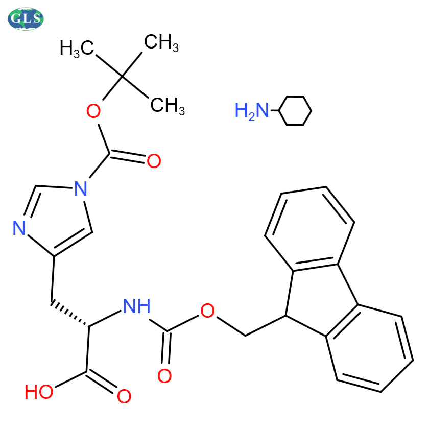 CAS#210820-99-8 Fmoc-His(Boc)-OH.CHA 