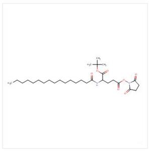 NΕ-棕櫚?；?L-谷氨酸Γ-琥珀酰亞胺基-Α-叔丁酯