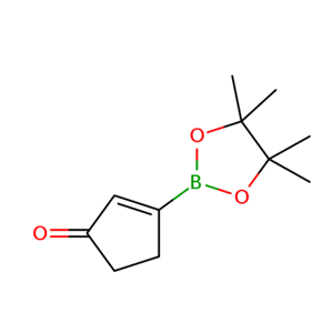 3-(4,4,5,5-四甲基-1,3,2-二氧雜環(huán)戊硼烷-2-基)環(huán)戊-2-烯-1-酮