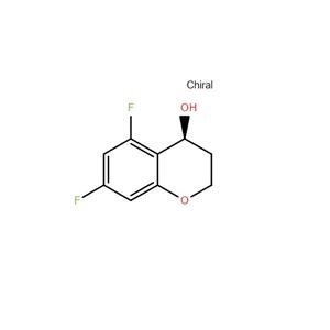 特戈拉贊中間體；(S)-5,7-二氟色滿-4-醇