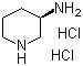 CAS 登錄號：334618-23-4, (R)-3-氨基哌啶雙鹽酸鹽, (R)-3-氨基哌啶二鹽酸鹽