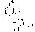 CAS 登錄號(hào)：43157-50-2, 2-硫代腺苷