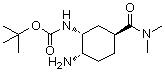 CAS 登錄號：365998-36-3, [(1R,2S,5S)-2-氨基-5-[(二甲基氨基)羰基]環(huán)己基]氨基甲酸叔丁酯