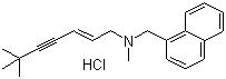 CAS 登錄號(hào)：78628-80-5, 鹽酸特比萘芬, 特比萘芬鹽酸鹽, (E)-N-(6,6-二甲基庚-2-烯-4-炔基)-N-甲基-1-萘甲胺鹽酸鹽