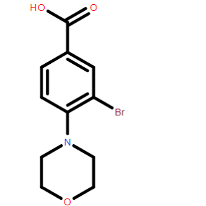 3-溴-4-(4-嗎啉基)苯甲酸