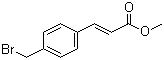 CAS 登錄號：946-99-6, 4-溴甲基肉桂酸甲酯