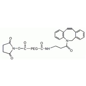 二苯基環(huán)辛炔PEG琥珀酰亞胺酯；二苯基環(huán)辛炔聚乙二醇活性酯