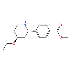 methyl4-((2S,4S)-4-ethoxypiperidin-2-yl)benzoate