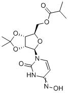 CAS 登錄號：2346620-55-9, 2',3'-O-(1-甲基亞乙基)-尿苷4-肟5'-(2-甲基丙酸酯)