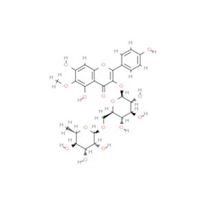 6-甲氧基山柰酚-3-O-蕓香糖苷；403861-33-6