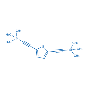 2,5-雙[(三甲基硅烷基)乙炔基]噻吩