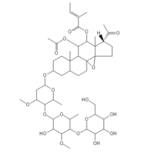 11α-O-巴豆酰-12β-O-乙酰通關(guān)藤苷A