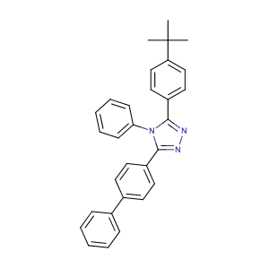 3-(聯(lián)苯-4-基)-5-(4-叔丁基苯基)-4-苯基-4H-1,2,4-三唑