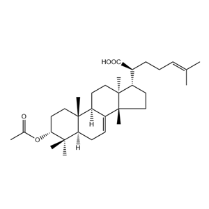 3α-乙?；?苷遂-7,24二烯-21-酸