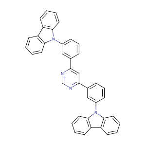 4,6-雙( (9H-咔唑-9-基)-3,1-亞苯基)嘧啶