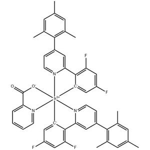 二[2-(4,6-二氟苯基)-4-(2,4,6-三甲基苯基)吡啶-C2,N]吡啶甲酰合銥(III)