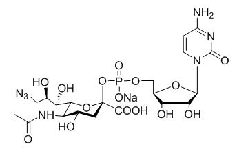 CMP-C9-Azido-Sialic Acid，5'-單磷酸胞苷修飾疊氮糖