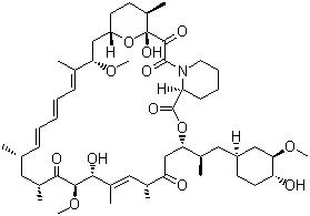 CAS 登錄號(hào)：53123-88-9, 雷帕霉素