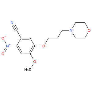 2-氨基-4-甲氧基-5-(3-嗎啉丙氧基)苯甲腈